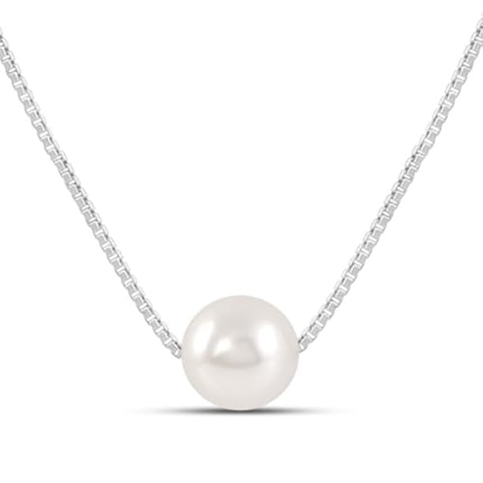 ZAVYA 925 Sterling Silver Freshwater Pearl Jewelry Set