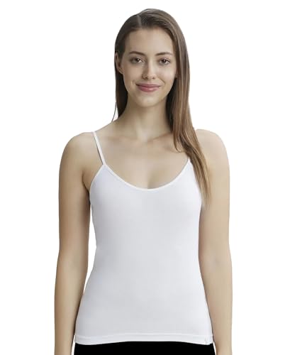 Jockey Women's Super Combed Cotton Rib Camisole Adjustable Straps - Image 2