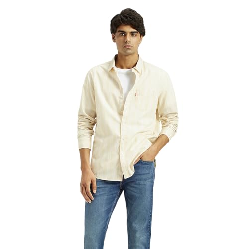 Levi's Men's Striped Slim Fit Shirt - Image 5