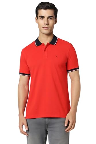 Van Heusen Men's Cotton Regular Fit Polo T-Shirt - Authentic Van Clothing | UrbanThreads - Image 2