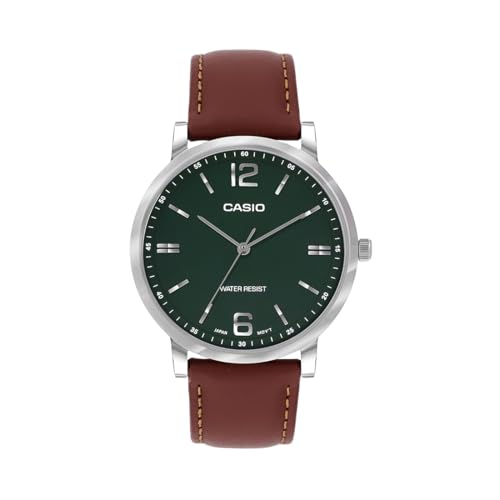 Casio Enticer Green Dial Analog Watch for Men - Image 2