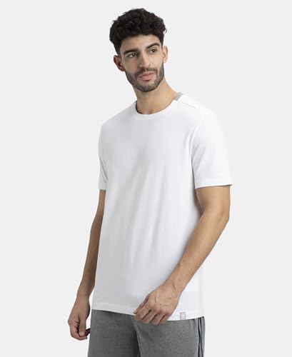 Jockey Men's Super Combed Cotton Regular Fit Half Sleeve T-Shirt - Image 3
