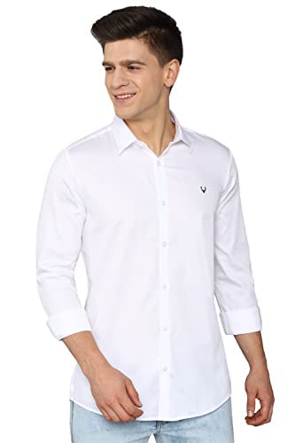 Allen Solly Men's 100% Cotton Regular Fit Shirt - Image 2