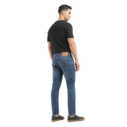 Levi's Men's 512 Mid Rise Fitted Jeans Indigo - Image 3