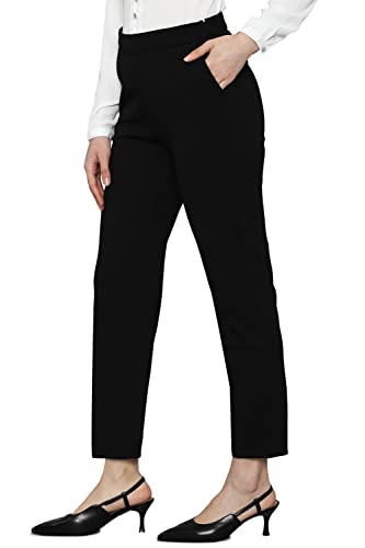 Allen Solly Women's High Rise Regular Fit Casual Pants - Image 3