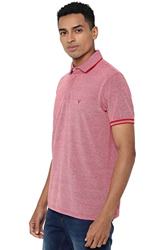 Allen Solly Men Cotton Solid Regular Fit Polo - Image 4