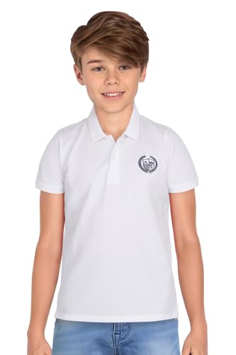 Allen Solly Boy's Cotton Regular Fit Polo T-Shirt - Image 2