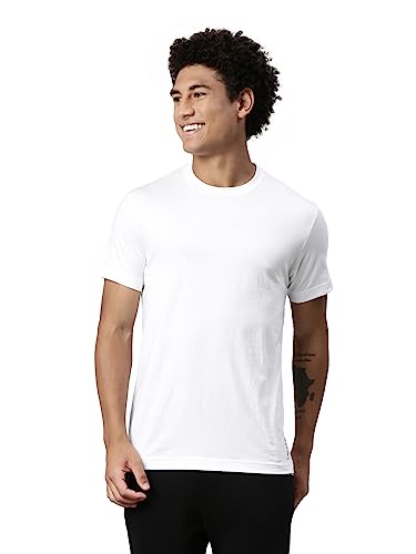 Levi's Men 025 Solid T-Shirt - Round Neck, Short Sleeves - Image 2
