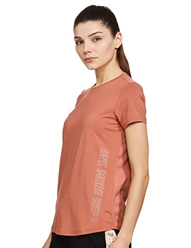 Van Heusen Women's Polyester Regular Fit Proactive Anti Bacterial T-Shirt - Round Neck, Moisture Wic - Authentic Van Clothing | UrbanThreads - Image 4