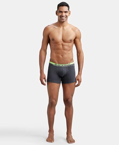 Jockey FP03 Men's Super Combed Cotton Rib Trunk - Image 5