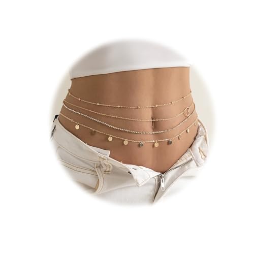 Shining Diva Waist Belt Set of 4 Kamarbandh for Women - Image 2
