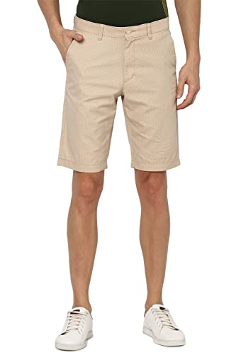 Allen Solly Khaki Printed Shorts - Image 2