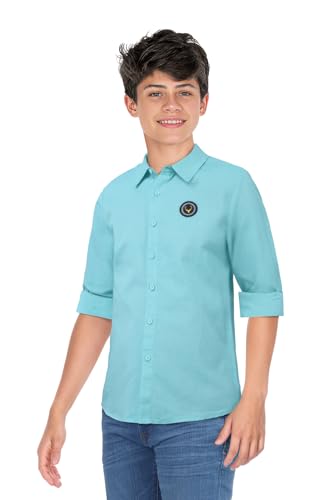 Allen Solly Boys Cotton Regular Fit Full Sleeve Shirt - Image 4
