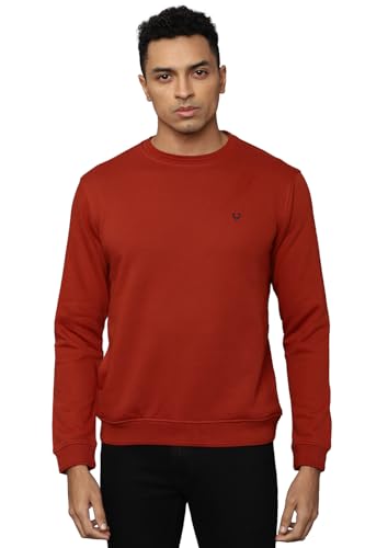 Allen Solly Men Cotton Crew Neck Sweatshirt - Image 2