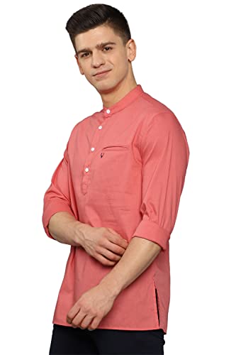 Allen Solly Men's Cotton Blend Regular Fit Casual Kurta - Image 4