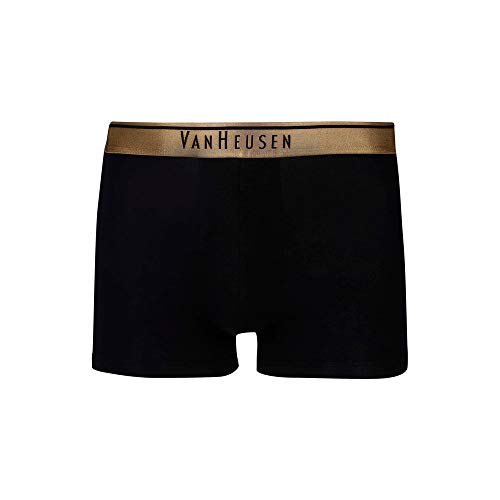 Van Heusen Men's Cotton Blend Classic Regular Solid Trunks - Authentic Van Fashion | UrbanThreads - Image 2