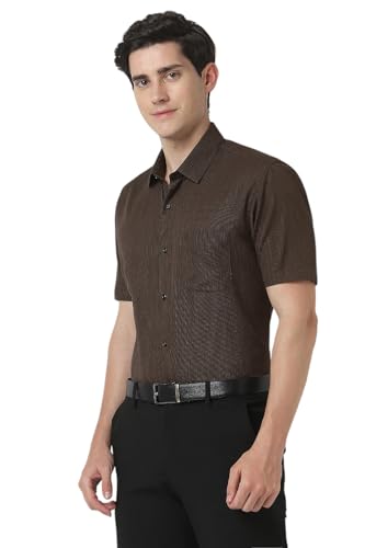 Peter England Men's Formal Half Sleeve Shirt - Image 4
