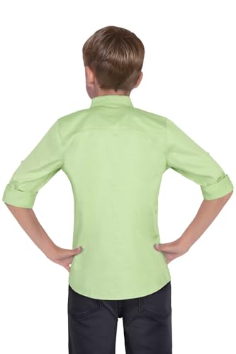 Allen Solly Boys Cotton Solid Regular Fit Shirt - Image 4