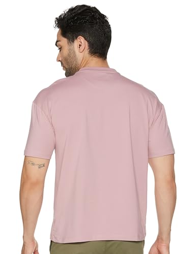 Van Heusen Men's Oversized Drop Shoulder Logo T-Shirt - Image 3