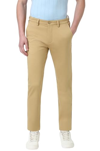 Peter England Men's Slim Casual Pants - Image 2