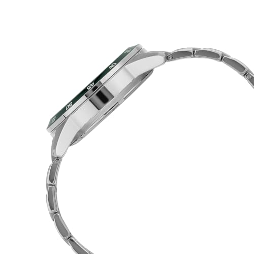 Casio Edifice Green Dial Chronograph Silver Stainless Steel Watch - Image 3