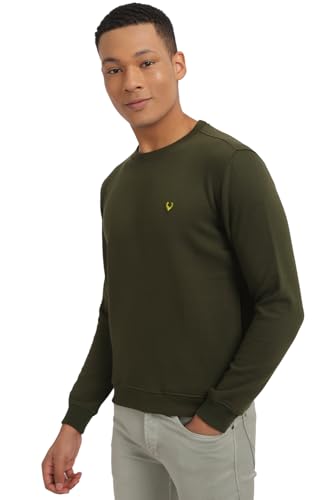 Allen Solly Men's Cotton Blend Casual Crew Neck Sweatshirt - Image 4