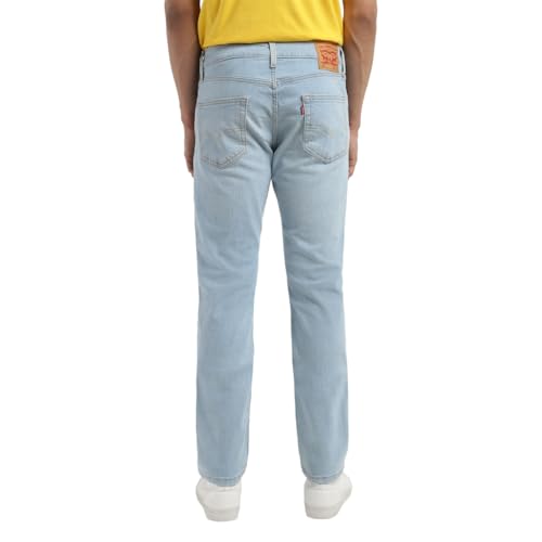 Levi's Men's 511 Slim Fit Mid Rise Blue Jeans - Image 3