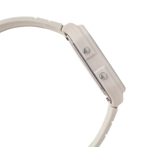 Casio Unisex Resin Digital Watch LF-20W-8ADF Off White - Image 5