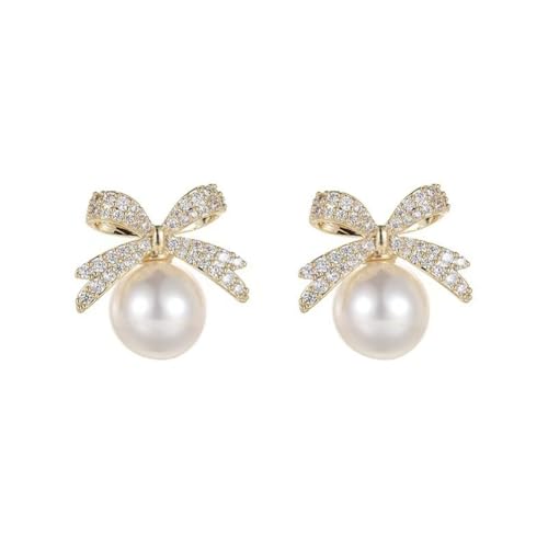Crystal Pearl Drop Earrings - Women's Jewelry - Image 2