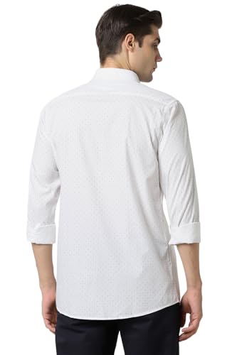 Peter England Men's Slim Fit Casual Shirt 100% Cotton - Image 5