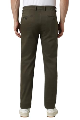 Peter England Men's Straight Fit Mid Rise Chino Trouser - Image 4