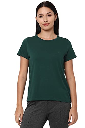Allen Solly Women's 100% Cotton Regular Fit T-Shirt - Image 2