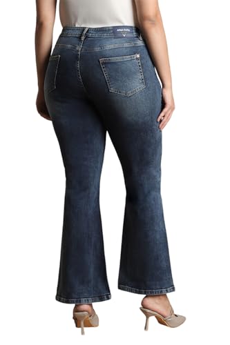 Allen Solly Women's High Rise Regular Fit Jeans - Image 4