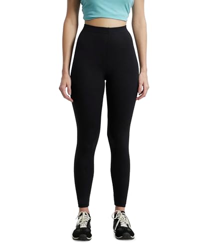 Jockey Women's High Rise Leggings Combed Cotton Elastane - Image 2