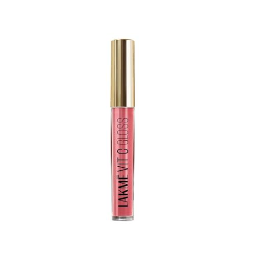 Lakme Superglow VIT C Glossy Glass Shine Lip Gloss Pechy Nude C2 - Image 2
