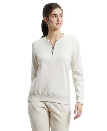 Jockey Women's Super Combed Cotton Elastane Sweatshirt - Image 2