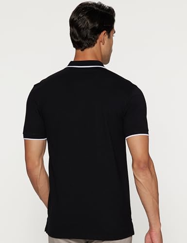 Peter England Men's Snug Fit Solid Polo T-Shirt - Image 4