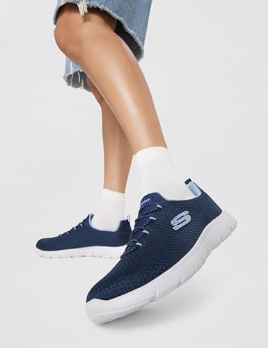 Skechers Womens Summits Lace Up Sneaker - Authentic Skechers Footwear | UrbanThreads - Image 3