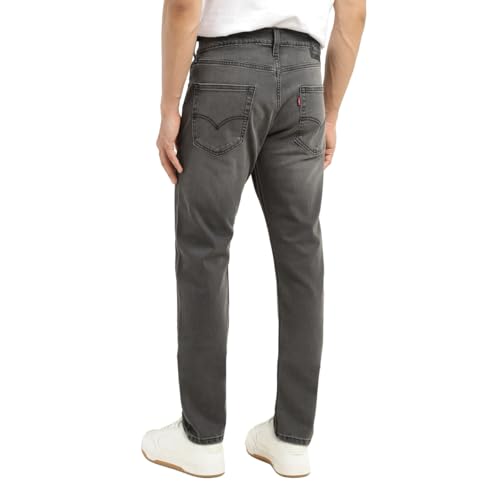 Levi's Men's 512 Slim Tapered Fit Mid Rise Black Jeans - Image 4