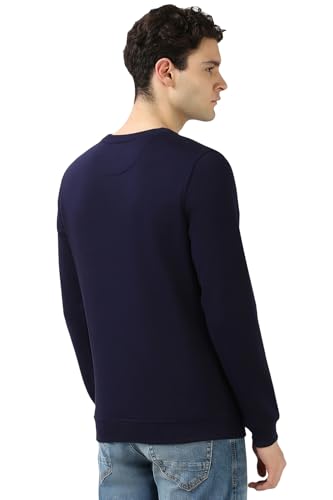 Peter England Men's Cotton Blend Round Neck Sweatshirt - Image 4