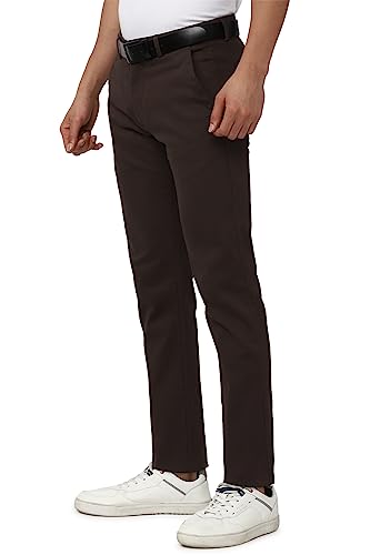 Peter England Men's Super Slim Fit Stretchable Casual Trouser - Image 4