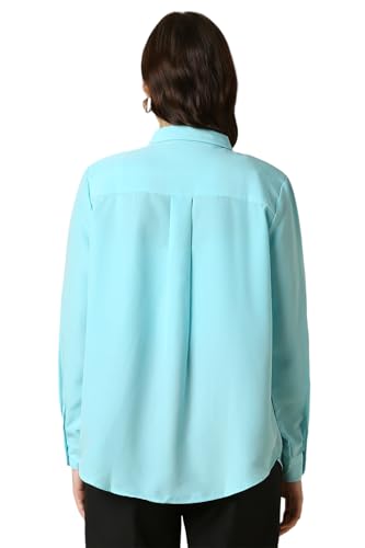 Allen Solly Women's 100% Cotton Regular Fit Shirt - Image 4