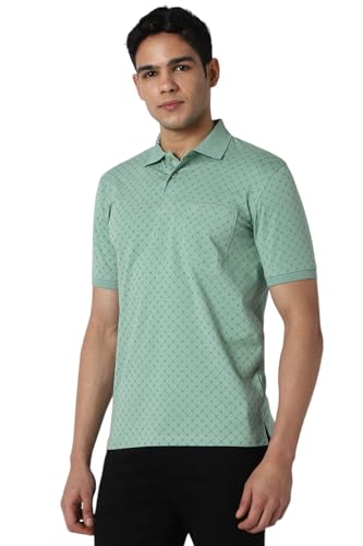 Peter England Men's Cotton Regular Fit Printed T-Shirt - Image 4