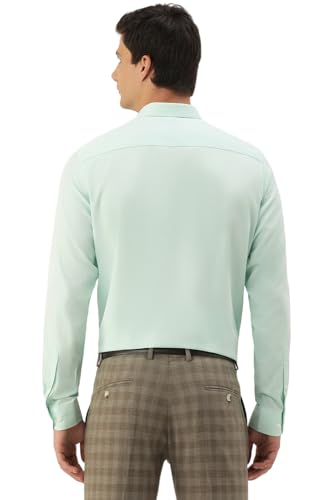 Peter England Men's Slim Fit Full Sleeve Shirt Cotton Rich - Image 4