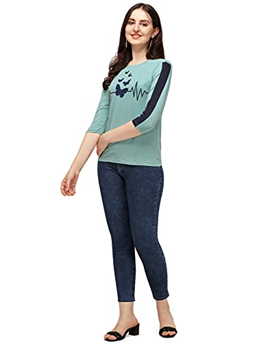 Leriya Fashion Women Printed Top with Half Sleeves for Office Wear, Casual Wear, Under 399 Top for W - Authentic Leriya Clothing | UrbanThreads - Image 5