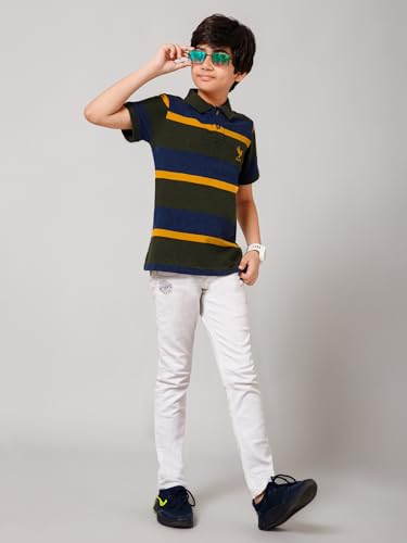 Alan Jones Boys Cotton Polo T-Shirt - Image 4