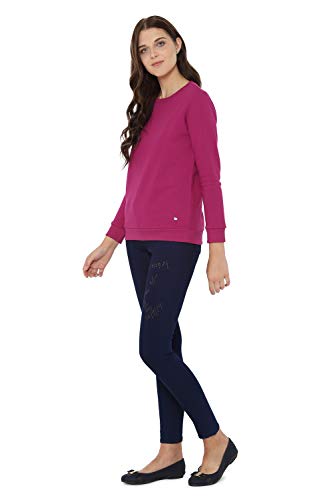 Allen Solly Women's Synthetic Round Neck Sweatshirt - Image 3
