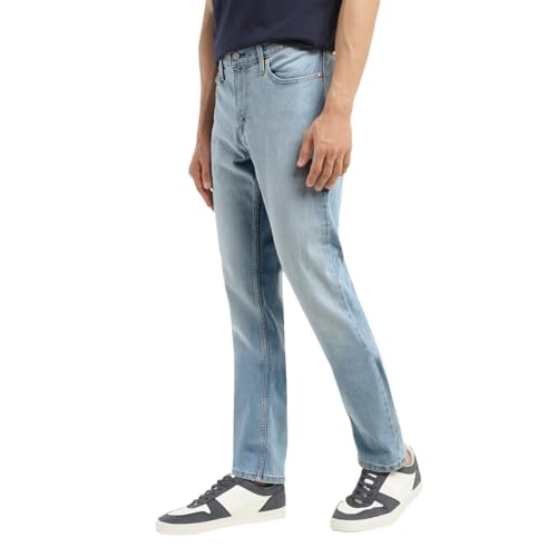 Levi's Men's 511 Slim Fit Mid Rise Blue Jeans - Image 4