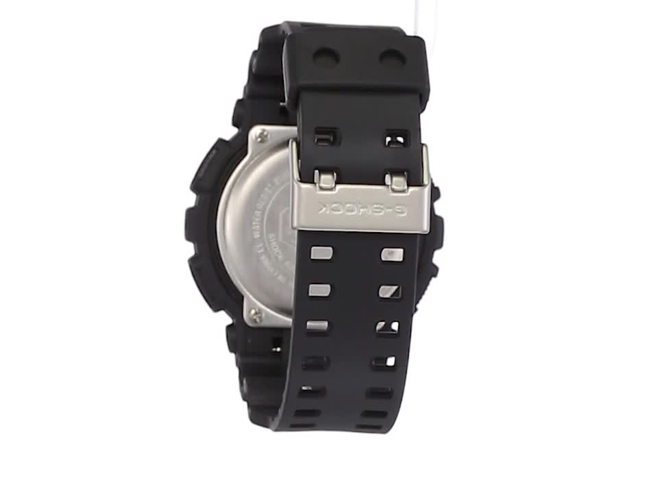 Casio G-Shock GD-100-1BDR Digital Black Dial Men's Watch - Image 4