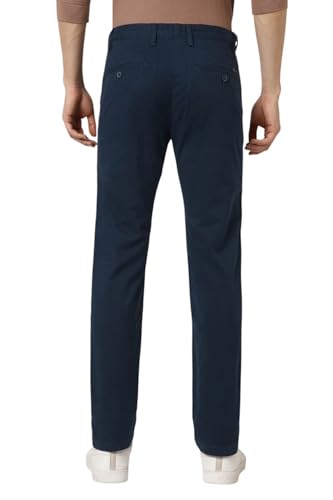 Peter England Men's Mid Rise Super Skinny Casual Pants - Image 5